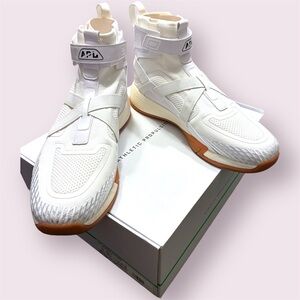 👟 APL SF Athletic Propulsion Labs High-Top Sneakers White Gum Sole Size 15 NIB